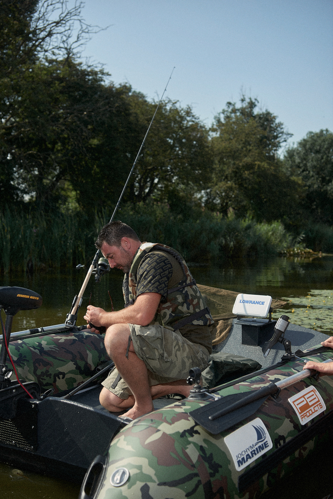 Electric outboard testing n1 Jochym Marine Profesional fishing